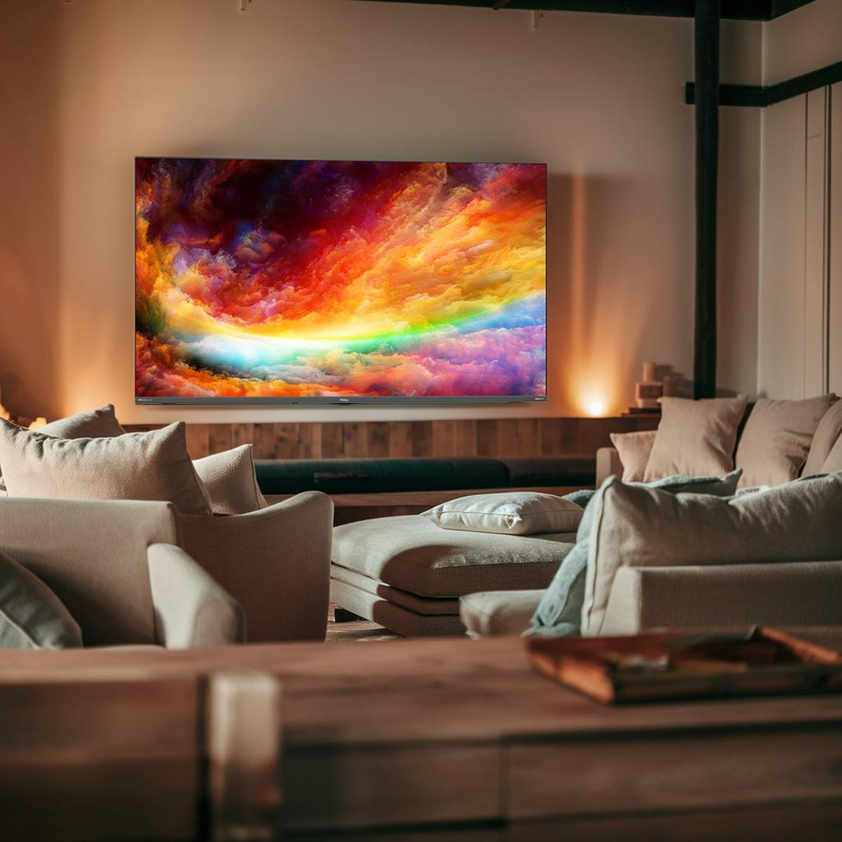 Smart TV 49" Philco Led 4K Roku TV Borda Infinita P49ERA