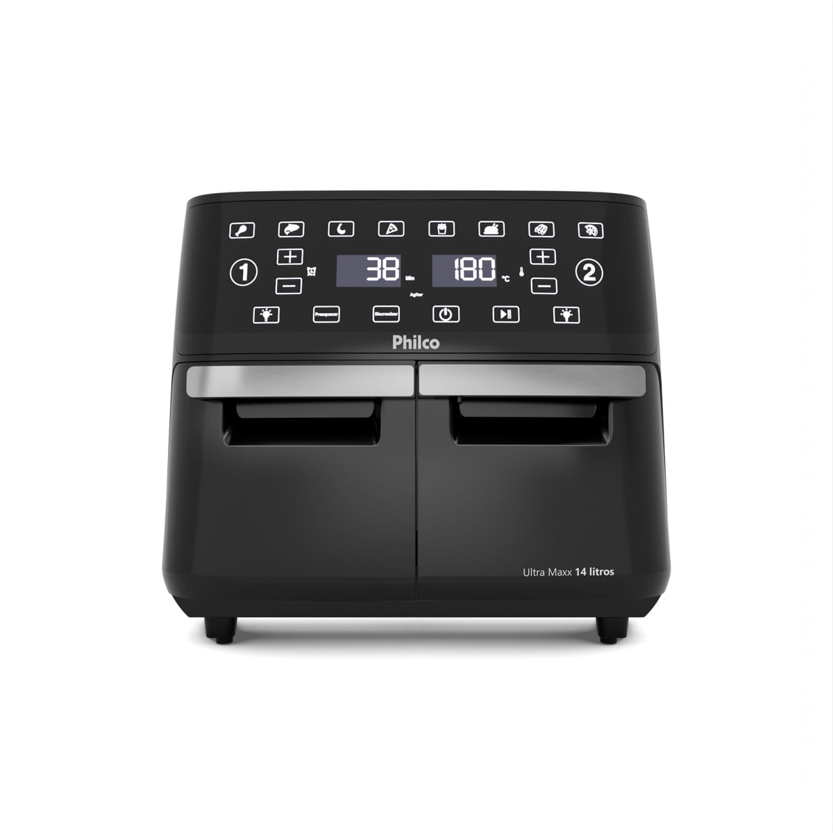 Air Fryer Philco 14L 4 em 1 Painel Digital PAF14A