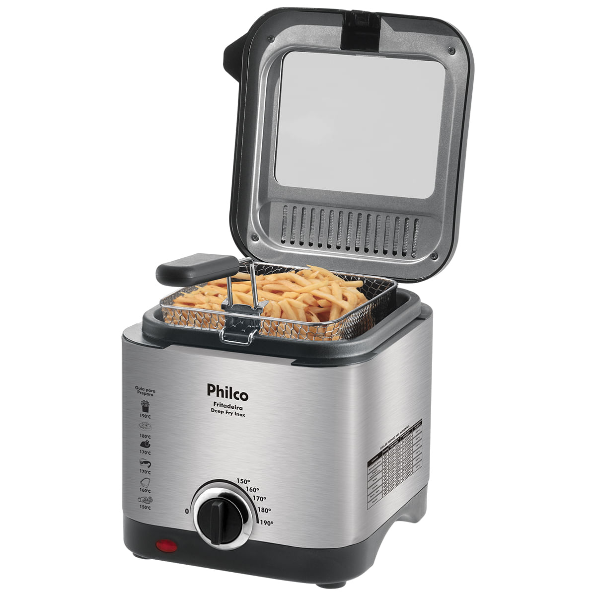Fritadeira Philco Deep Fry Inox 1,8L