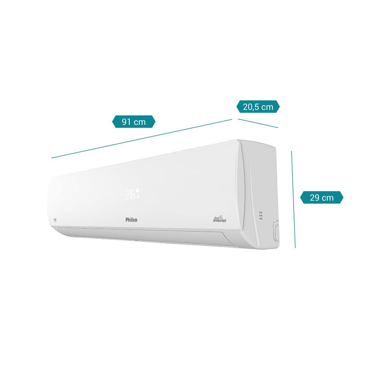 Ar-Condicionado Inverter 18000 BTU/h Philco Frio PAC18000IFM15