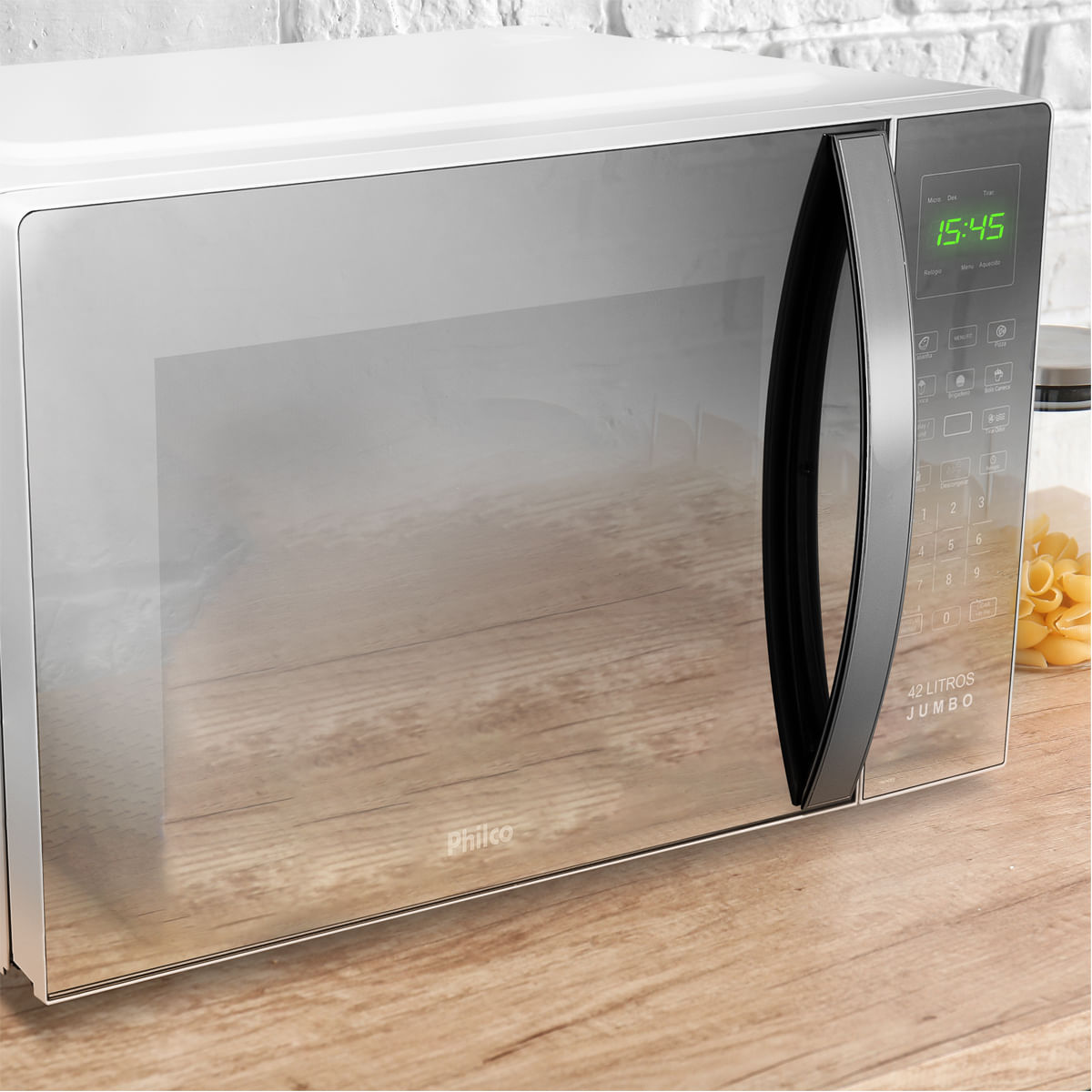 Micro-ondas 42L Philco Jumbo Múltiplas Funções 1560W PMO42EB