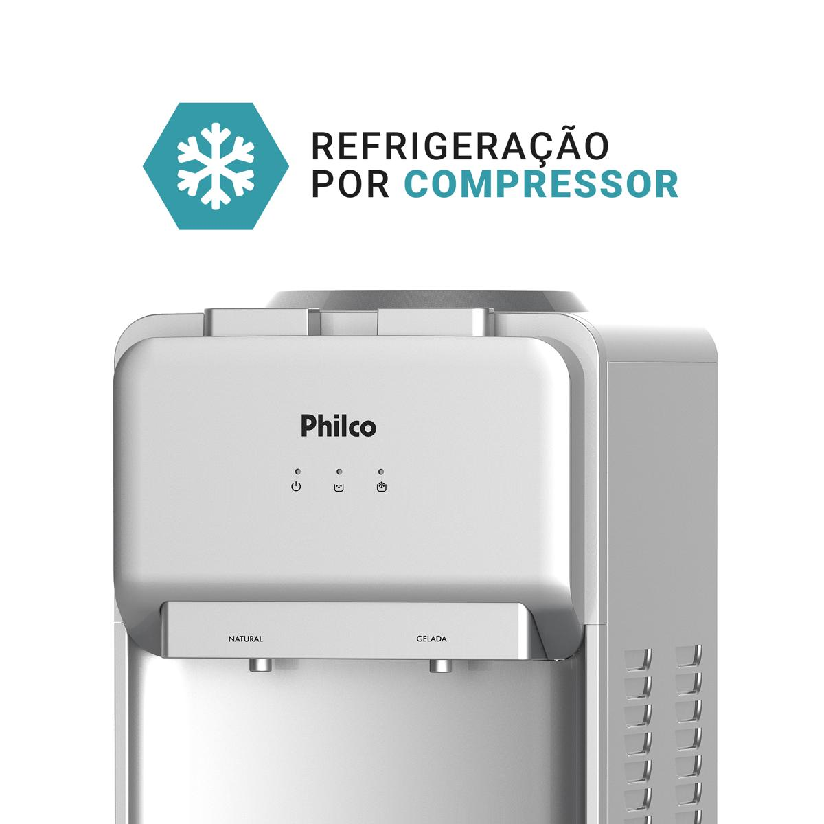 Bebedouro Philco 20 Litros PBE18 Água Natural e Gelada