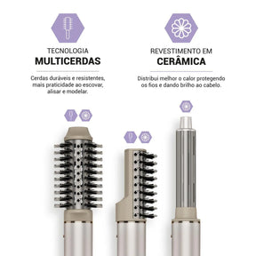 Secador de Cabelos 4 em 1 Dobrável Motor BLDC PSC3500