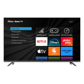 Smart TV 55” Philco LED Roku TV Dolby Áudio PTV55G3ERSGB
