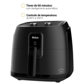 Air Fryer Philco 9L 2000W Cesto Quadrado Gold PAF90B