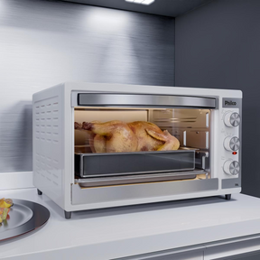 Forno Elétrico Branco Philco 50L Dupla Resistência PFE52B